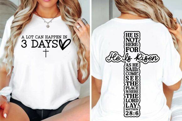 Christian SVG: Faith, He Is Risen SVG — T-Shirt Designs