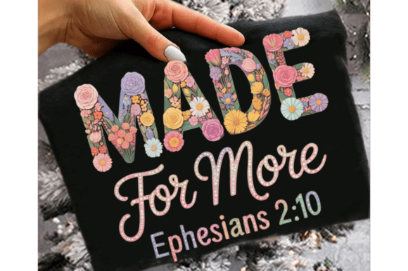 Floral Christian PNG: T-Shirt Designs & More
