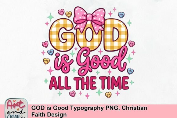 GOD is Good Typography PNG: Faith-Based T-Shirt Designs