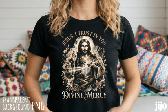 Jesus Trust Divine Mercy PNG